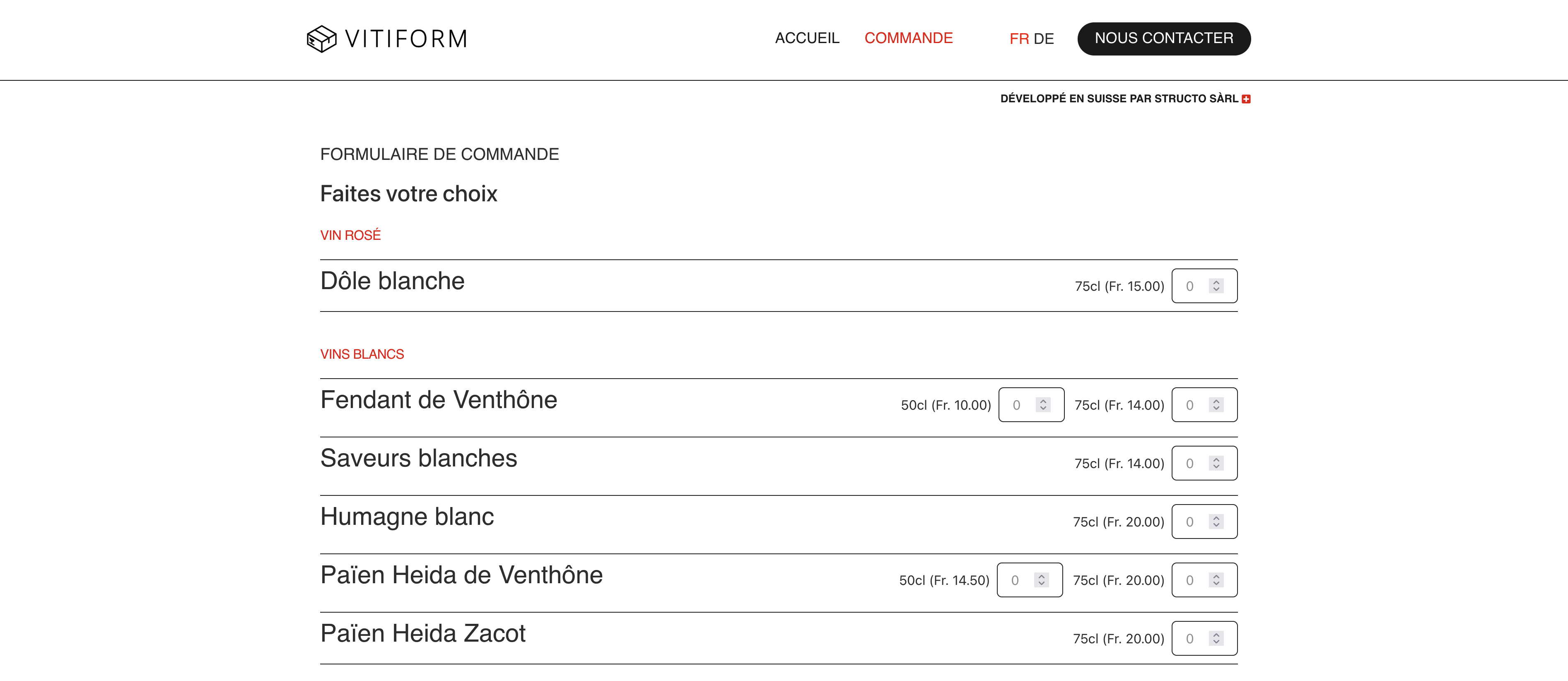 Vitiform – WordPress Plugin for Wineries